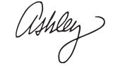 Ashley signature